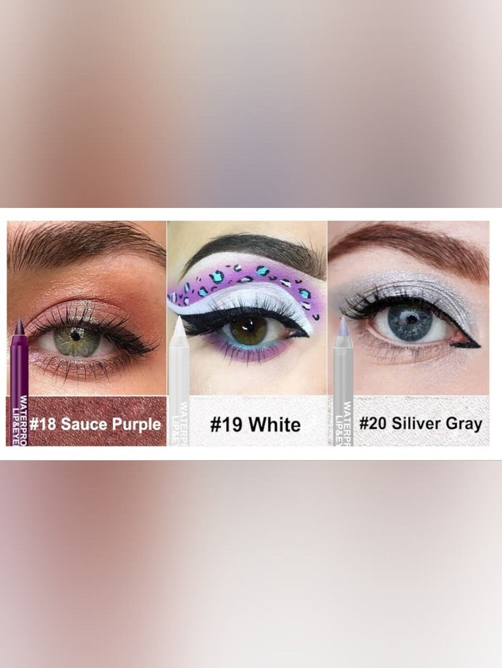 Waterproof Eyeliner Or Lipliner Pencil - Choice Of ONE - Picture 6 of 6